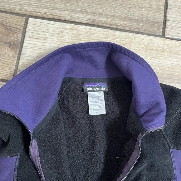 VTG Patagonia Womens L Large Piton Hybrid Fleece Polartec Sweatshirt Jacket - Picture 7 of 11